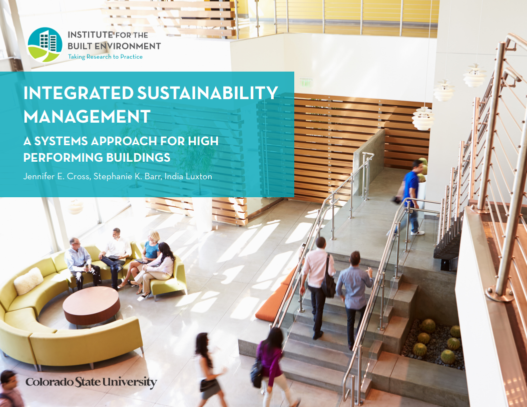 Integrated Sustainability Report Cover