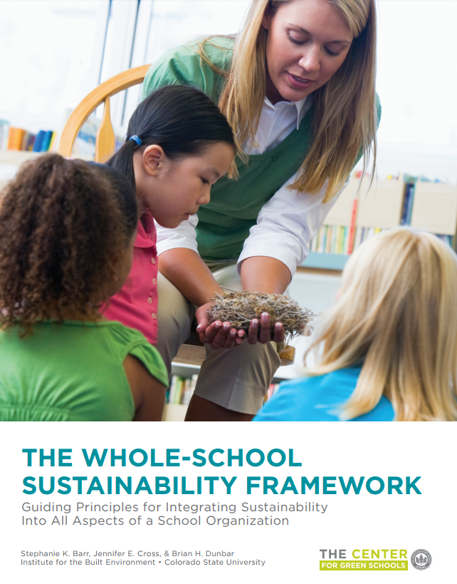 Whole School Sustainability Report Cover